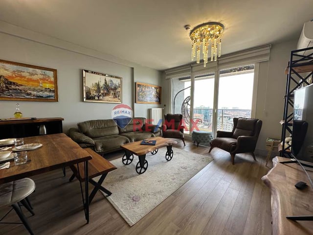 REMAX HEDEF AVENUE AVM DE EŞYALI DENİZ VE GÖL MANZARALI 1+1