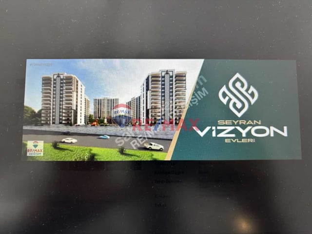 REMAX DEĞİŞİMDEN A.PAŞA MAH. SEYRAN VİZYON'DA SATILIK 2+1 DAİRE