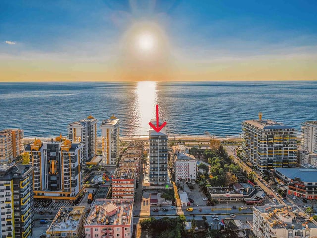 ALANYA / MAHMUTLAR MAHALLESI – SAHILE SIFIR KONAK TWINS LÜKS SITE