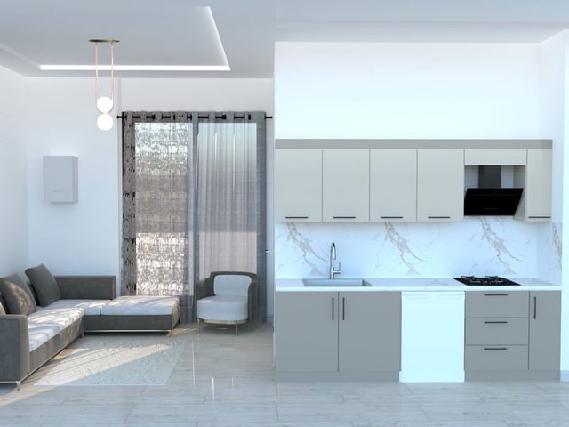 REMAX ILKE'DEN KOMBINA'DA 1+1 PROJE'DEN SATILIK DAIRE