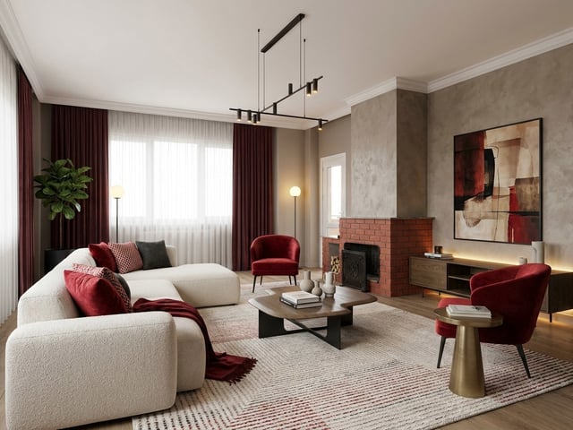 ULUS KONAKLARI'NDA 3 CEPHELI FERAH 320 M² 4+2 ÇATI DUBLEKSI!
