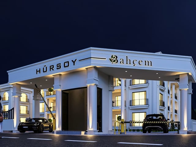HÜRSOY BAHÇEM PROJESİNDE HAVUZ CEPHELİ ARAKAT SATILIK LÜKS DAİRE