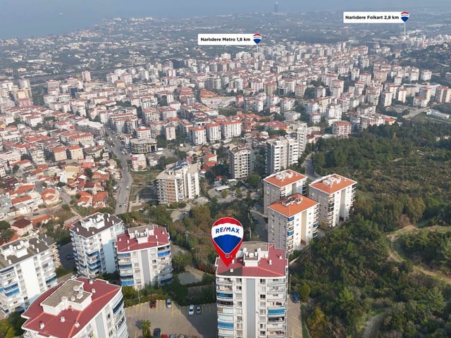 NARLIDERE KAYISI KENT SİTESİ FERAH 3+1 SATILIK DAİRE