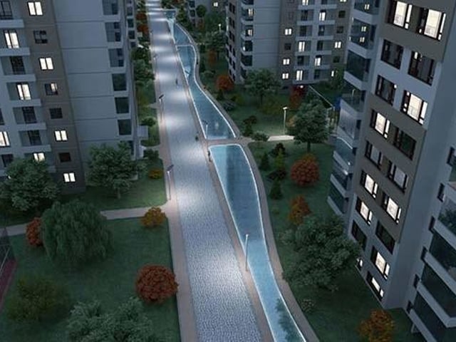 BAHÇEN ELVANŞEHİR'DE 7/24 GÜVENLİKLİ PEYZAJ MANZARALI 4+1 LÜKS DAİRE