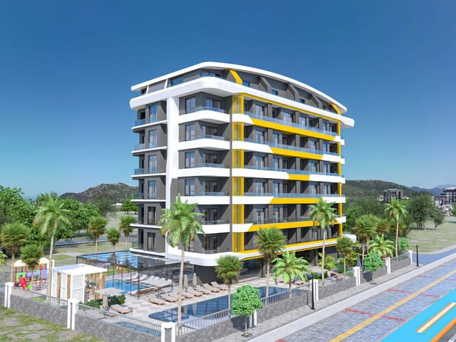 TROPİK PARK KARŞISINDA PROJEDEN SIFIR  DAİRE  1+1