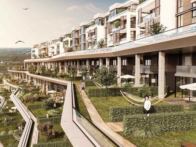 GARDENIA ÇAYYOLU SATILIK 4+1 LOFT DAIRE YENI BIR YAŞAM