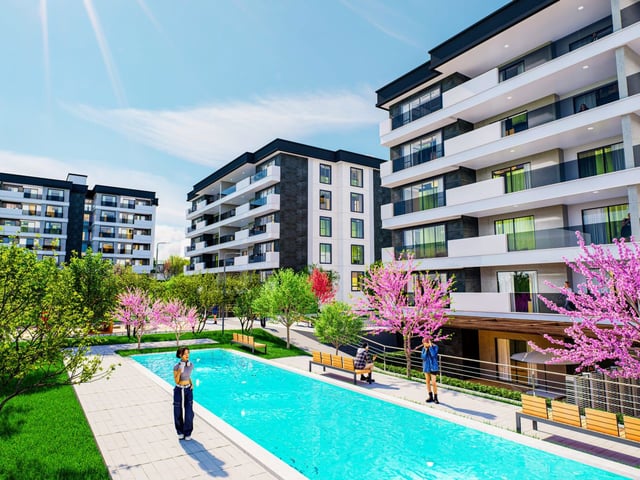 YAŞAMKENT SATILIK SIFIR BAHÇELİ ARAKAT 2+1 BAĞIMSIZ MUTFAKLI DAIRE