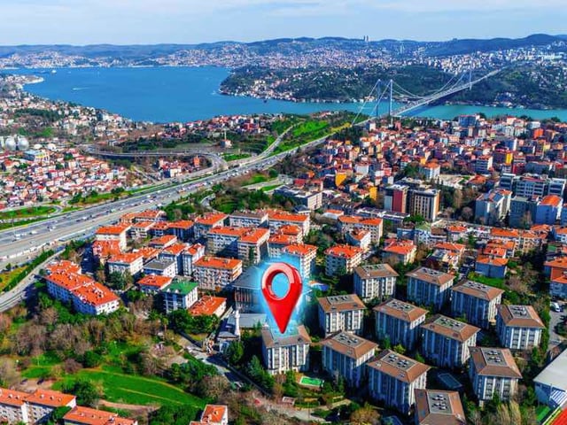 BADUR BOĞAZİÇİ EVLERİ’NDE SATILIK 4+1 DAİRE | PRESTİJLİ LOKASYON