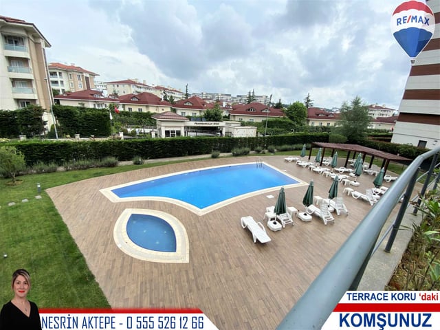 ALEMDAĞ TERRACE KORU UZMANI NESRİN AKTEPE'DEN 1+1 KİRALIK BOŞ OTURUMA HAZIR
