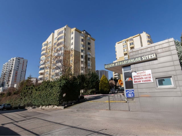 SATILIK SEÇKIN ATASAYANLAR SITESINDE 3+1  DAIRE
