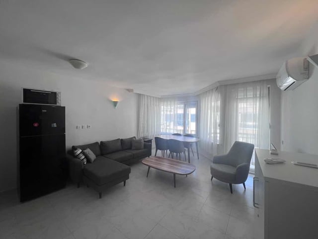 DENIZE SIFIR SITEDE  KIRALIK EŞYALI 1+1 DAIRE