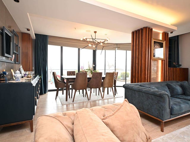 BAŞKENT EMLAK KONUTLARINDA ÖZEL İÇ TASARIM 4+1 TERASLI SATILIK DAİRE