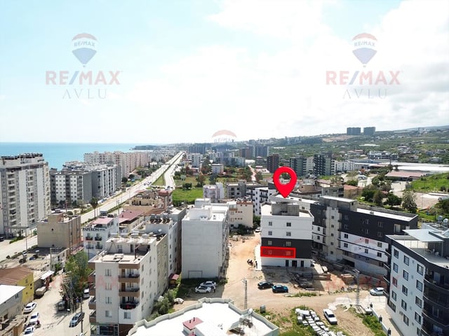 REMAX AVLU'DAN ERDEMLİ LİMONLU MAHALLESİNDE SIFIR 1+1 DAİRE