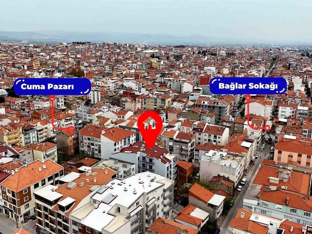 REMAX-MID'DEN MERKEZI KONUM ÜÇ BALKON,GENIŞ TERASLI FERAH KULLANIMLI DUBLEKS DAIRE