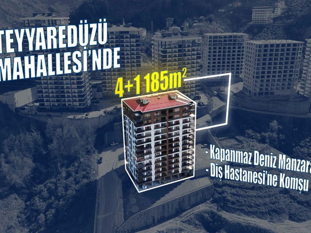 KAPANMAZ DENIZ & KALE MANZARALI | 4+1 GENIŞ METRAJ | SIFIR BINADA LÜKS YAŞAM FIRSATI!