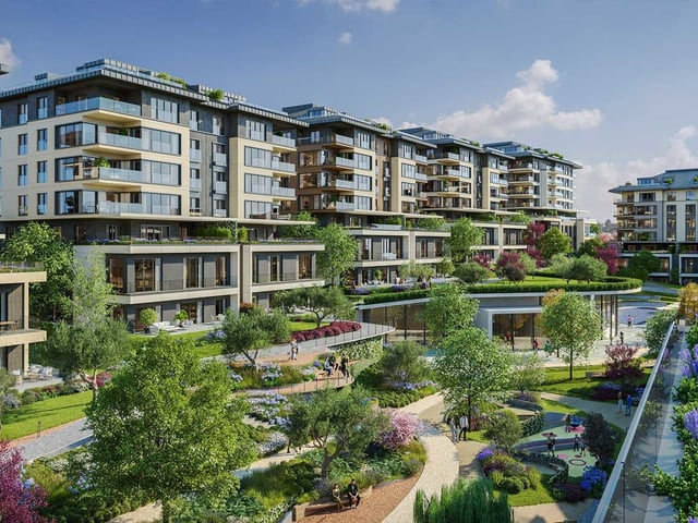 KENT ETİLER SİTESİ'NDE SATILIK 3+1 ŞEREFİYELİ ÇATI DUBLEKSİ