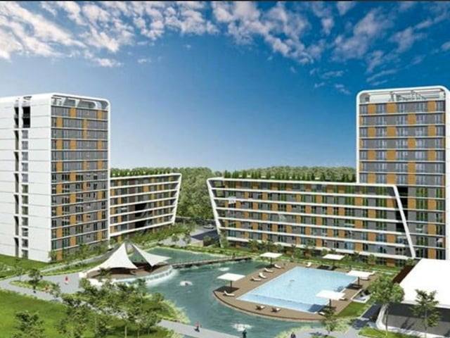 TEKNİK YAPI EVORA PARK SİTESİNDE SATILIK 1+1