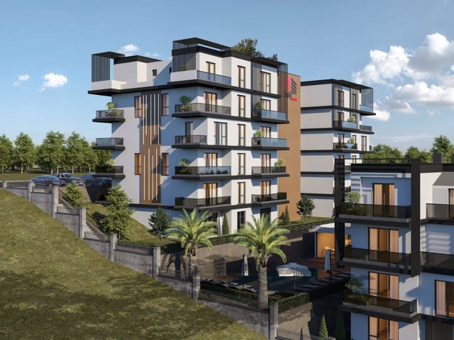 GREEN NEST ÇAYIRKÖY'DE SATILIK BAHÇE VE ÇATI DUBLEKS DAIRELER