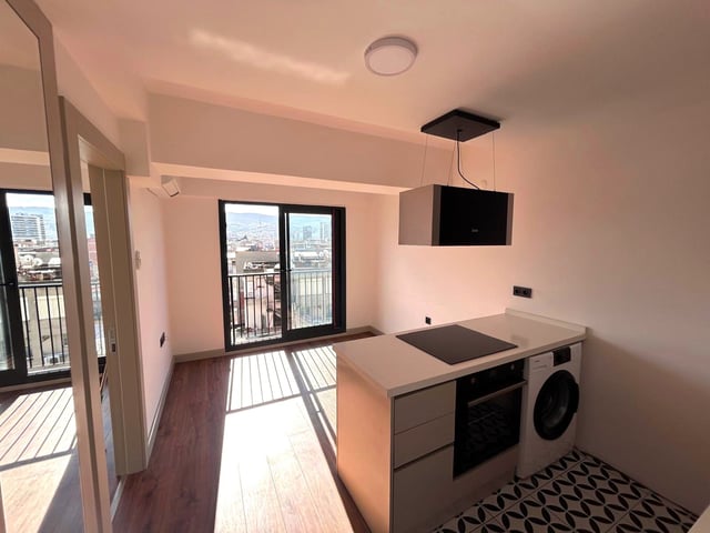 BORNOVA KAZIMDİRİK’TE PASSA NOVA SITESI’NDE BEYAZ EŞYALI KİRALIK 1+1 DAİRE