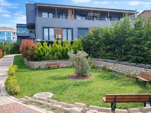 COLORIST ŞILEDE HAVUZ MANZARALI, BARBEKÜLÜ BALKONLU 1+1 KIRALIK