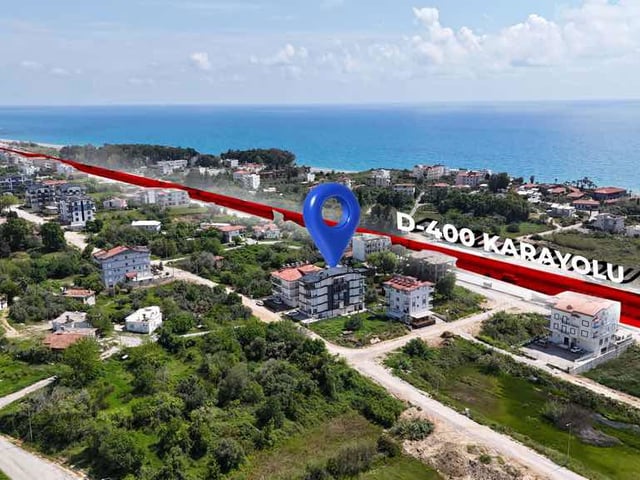 KIZILOT MAHALLESİ’NDE KISMİ DENİZ MANZARALI SATILIK 1+1 DAİRE