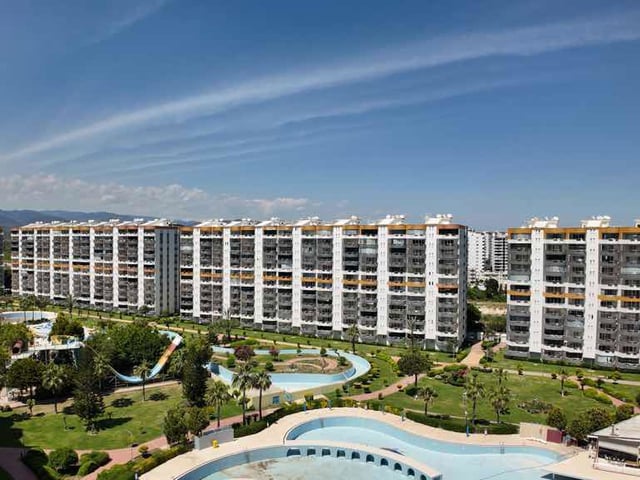 DENİZE SIFIR QUEENABA SİTESİNDE SATILIK 3+1 EŞYALI DAİRE