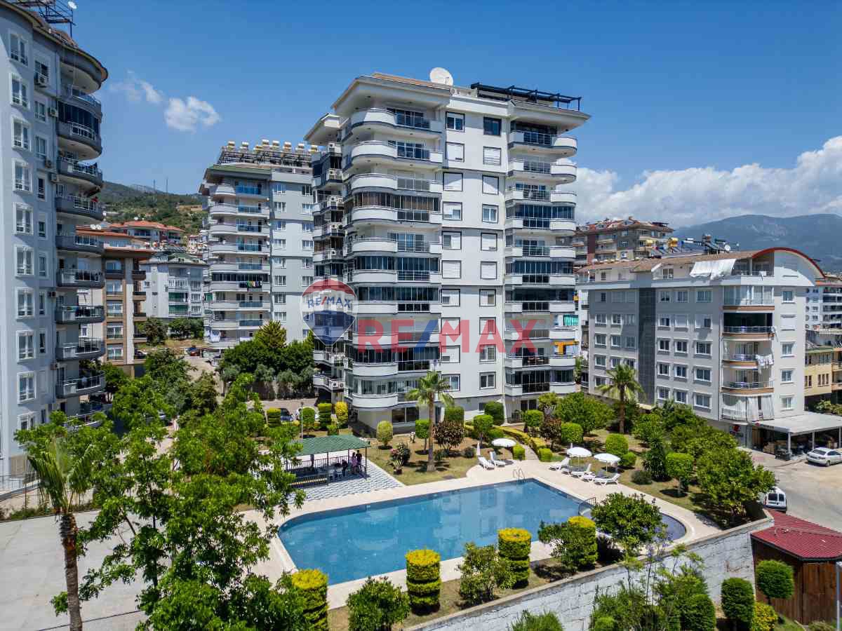 ALANYUM'A 2 DAKIKA MESAFEDE 2+1 110M2 EŞYALI DAIRE