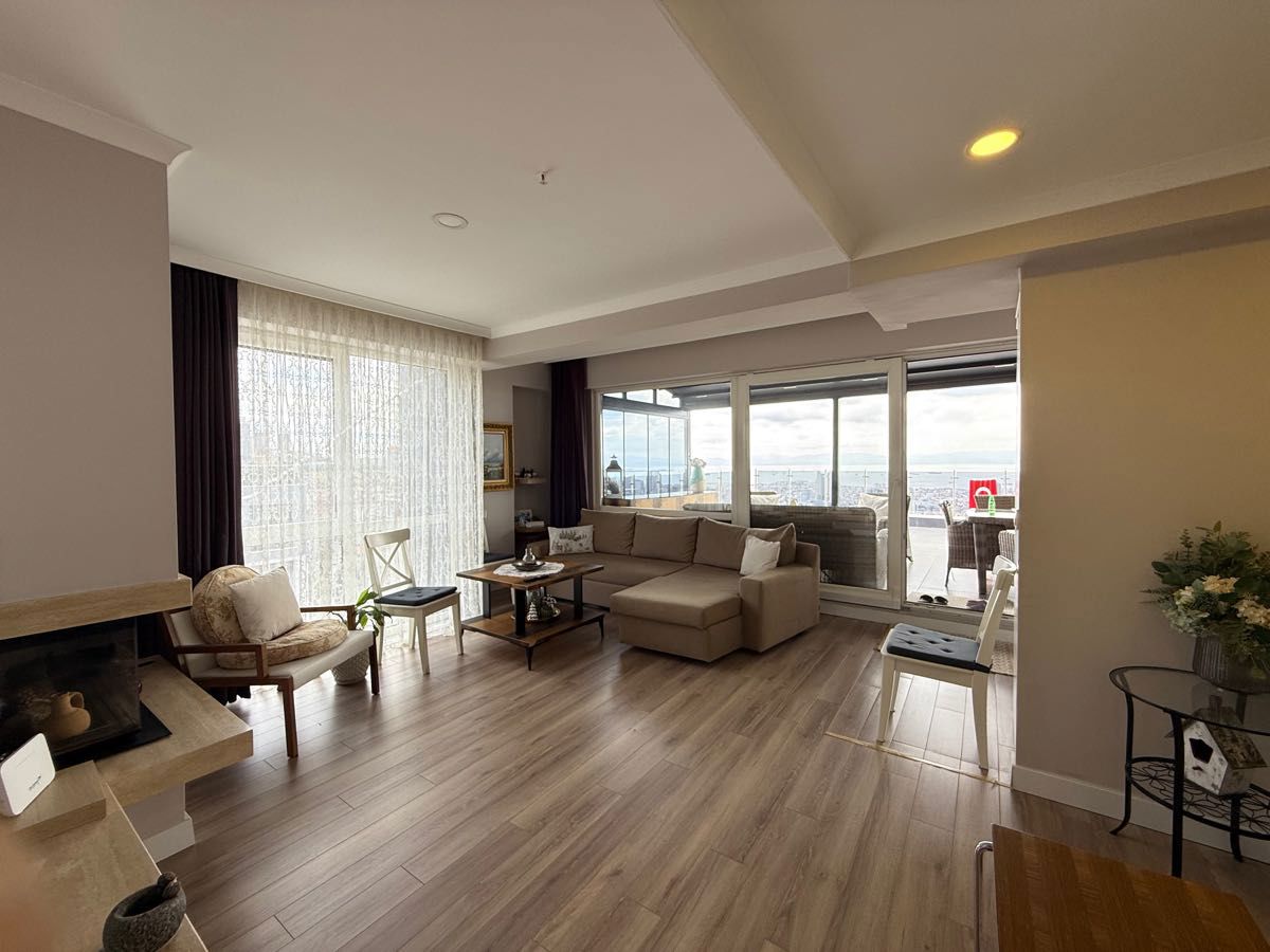 KARTAL YAKACIK FULL DENİZ MANZARALI TERASLI SATILIK 2+1 DAİR