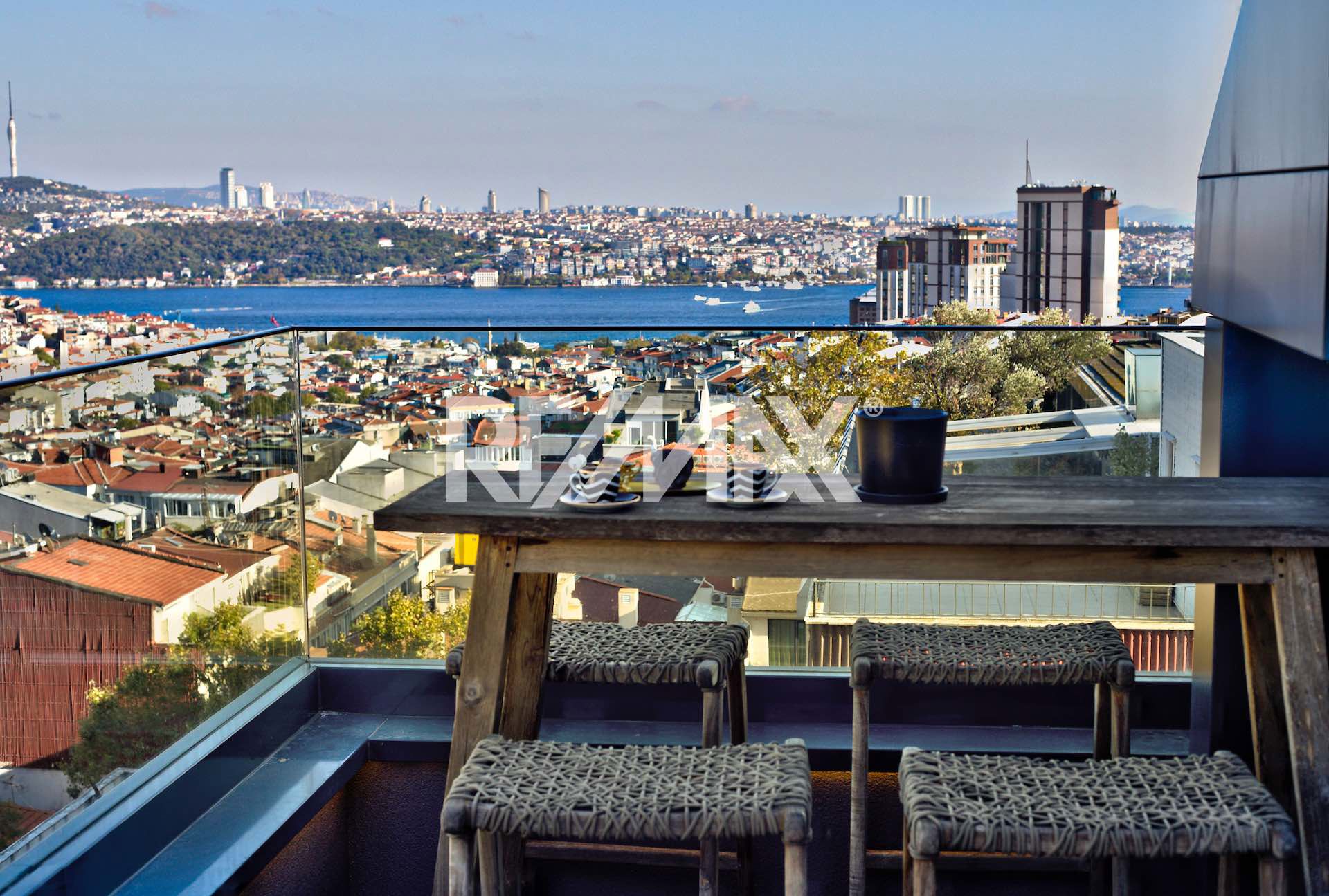 NIŞANTAŞI ŞAKAYIK SOKAKTA BOĞAZ & ŞEHIR MANZARALI SATILIK