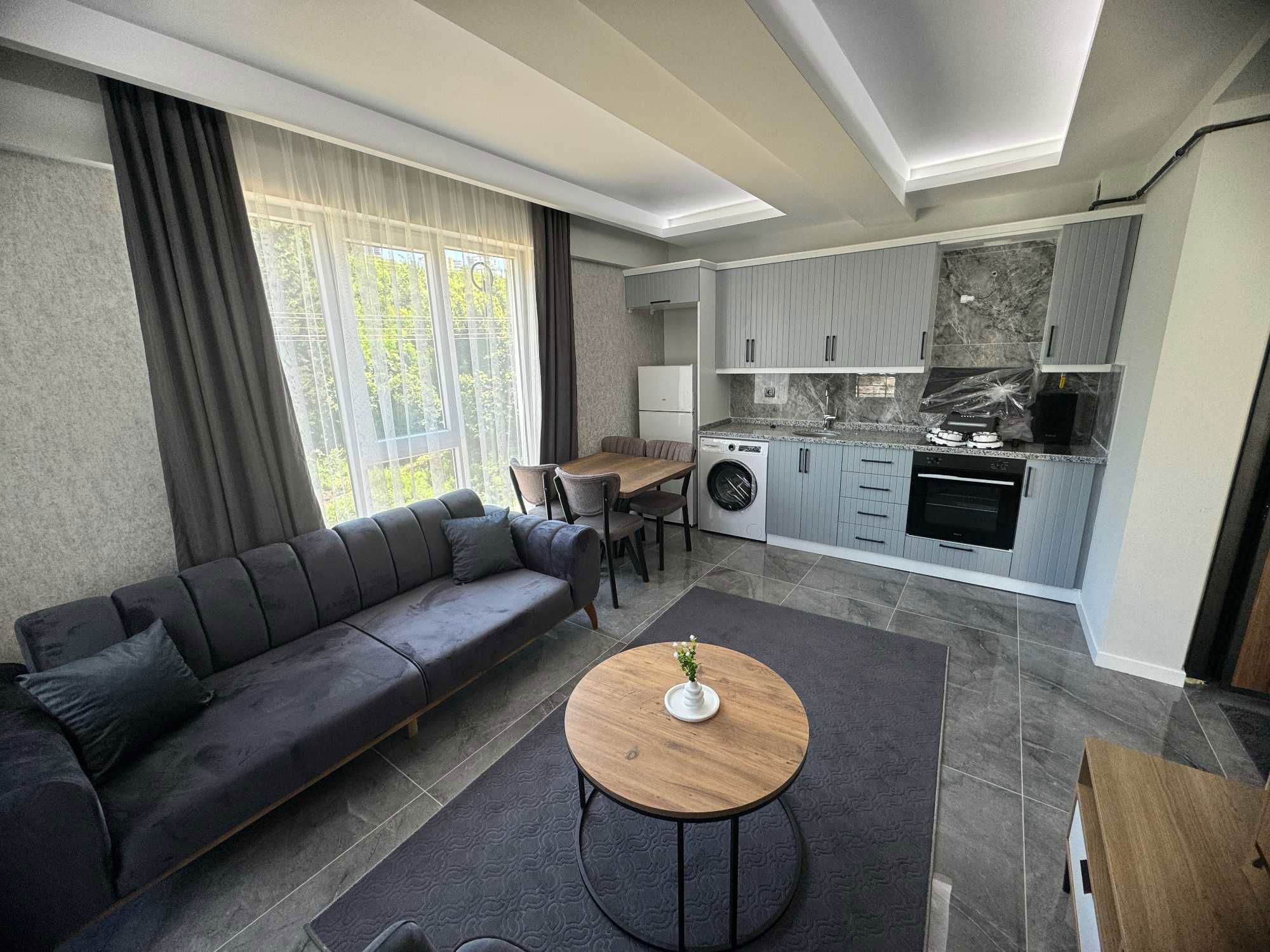 ORMAN MANZARALI FULL EŞYALI SIFIR 1+1 LÜKS DAİRE