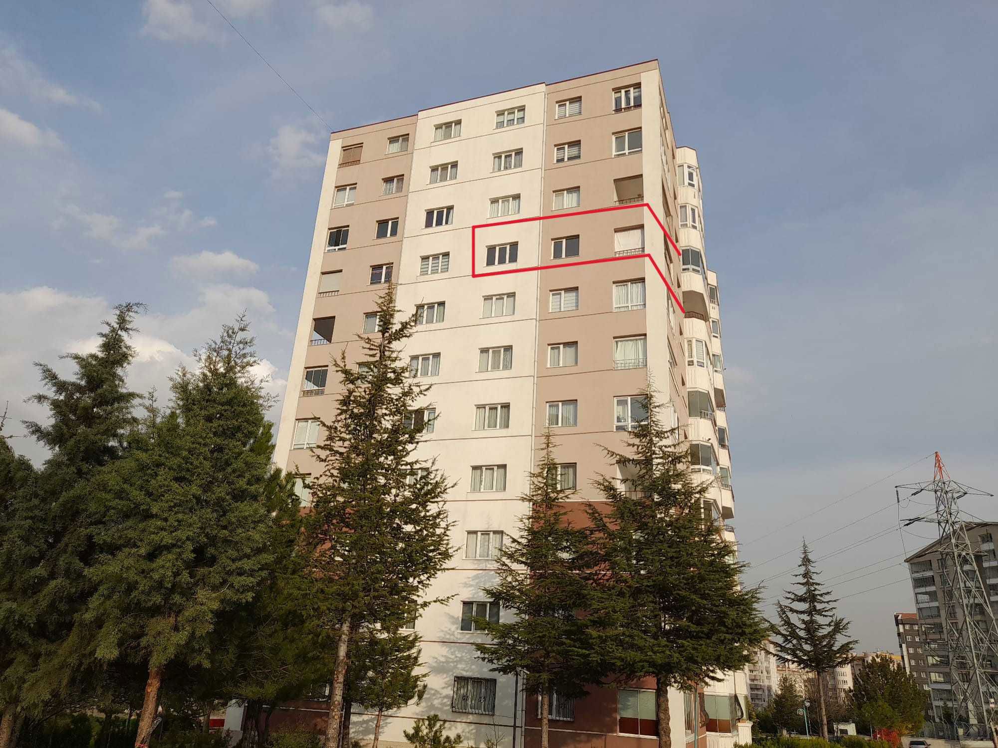 ERYAMAN SATILIK 3+1 MANZARALI DAİRE (İÇ-DIŞ ISI YALITIM)ATA MAH.