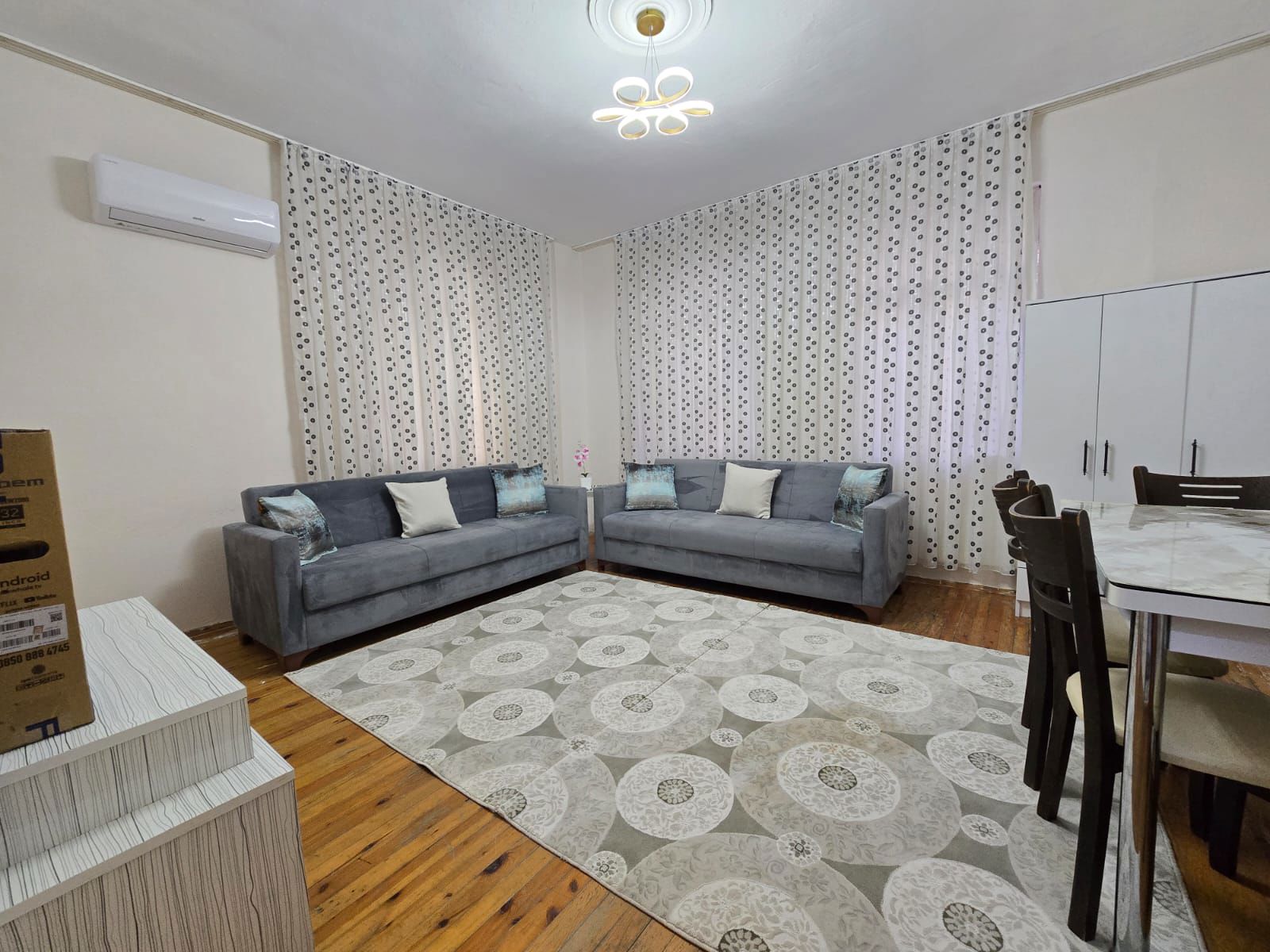 YAYLA MAHALLESİNDE KİRALIK GENİŞ EŞYALI DAİRE