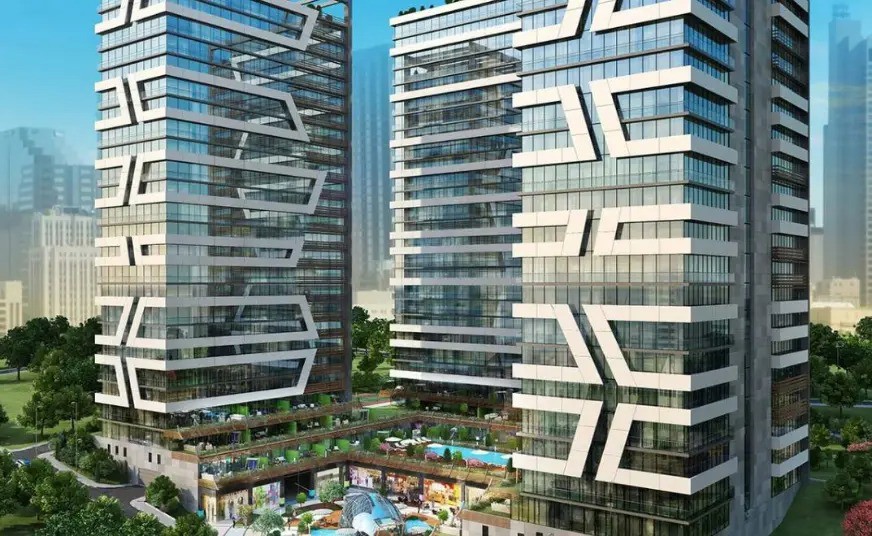 BROOKLYN PARK'TA 155 M2 13.KAT. 3 CEPHELI PANORAMIK MANZARALI BÜYÜK 3+1 SATILIK