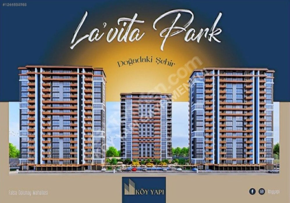 LA'VİTA PARK ORDU FATSA 1. KAT LANSMAN FİYATIYLA