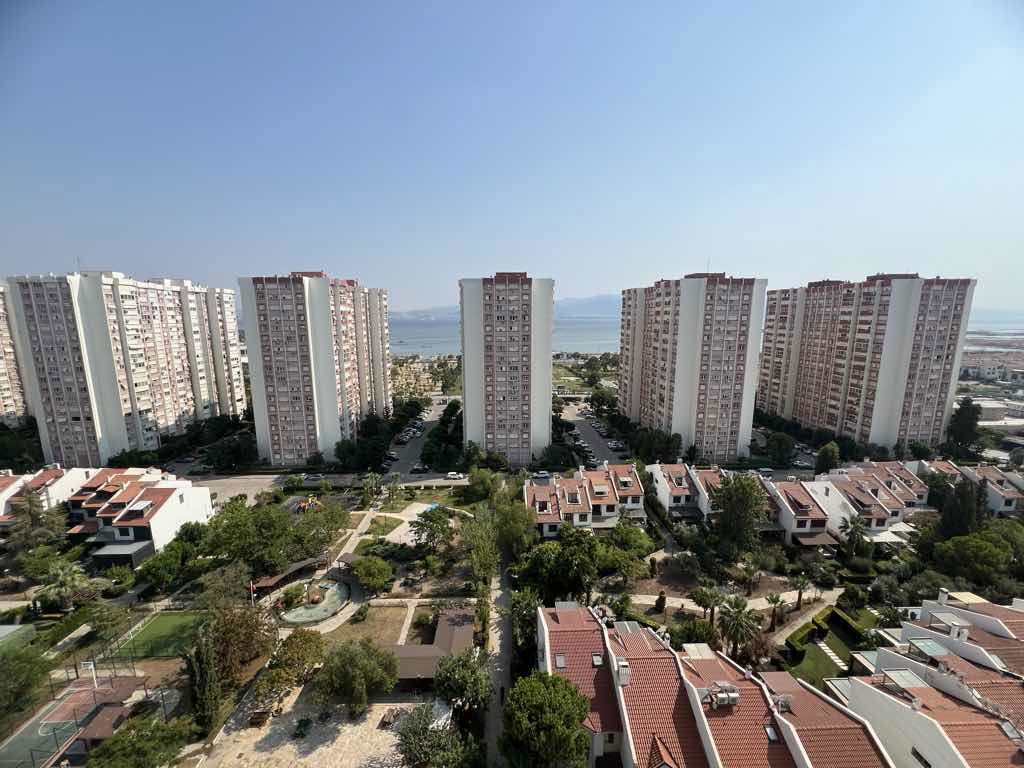 PAMUKKALE BLOKLARI KÖŞE KONUMLU DENİZ MANZARALI 3+1