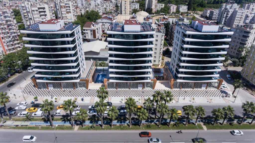 ANTALYA OCEAN CITY 3+1 ARA KAT SATILIK DAIRE