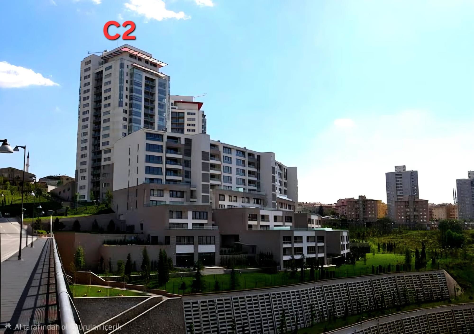 PARK VADİ ELÇİLİK KİRACILI MOBİLYALI 200 M2 4+1 SATILIK