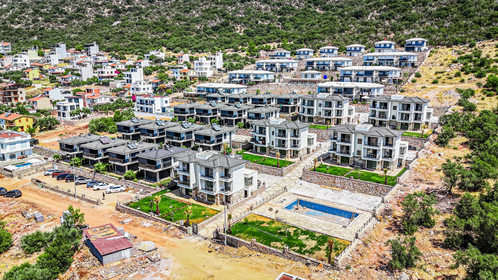 DİDİM AKBÜKTE DENİZ MANZARALI SIFIR 1+1 DAİRE