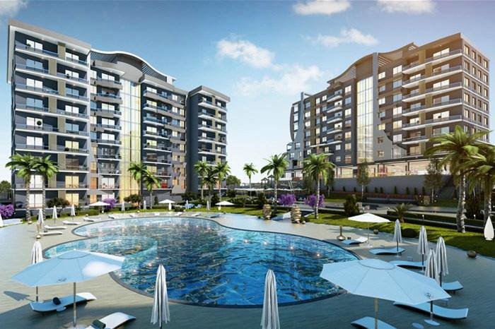 İZMIR AYRANCILAR BAHÇEŞEHIR ROYAL SITESI’NDE 3+1 SATILIK SIFIR DAIRE