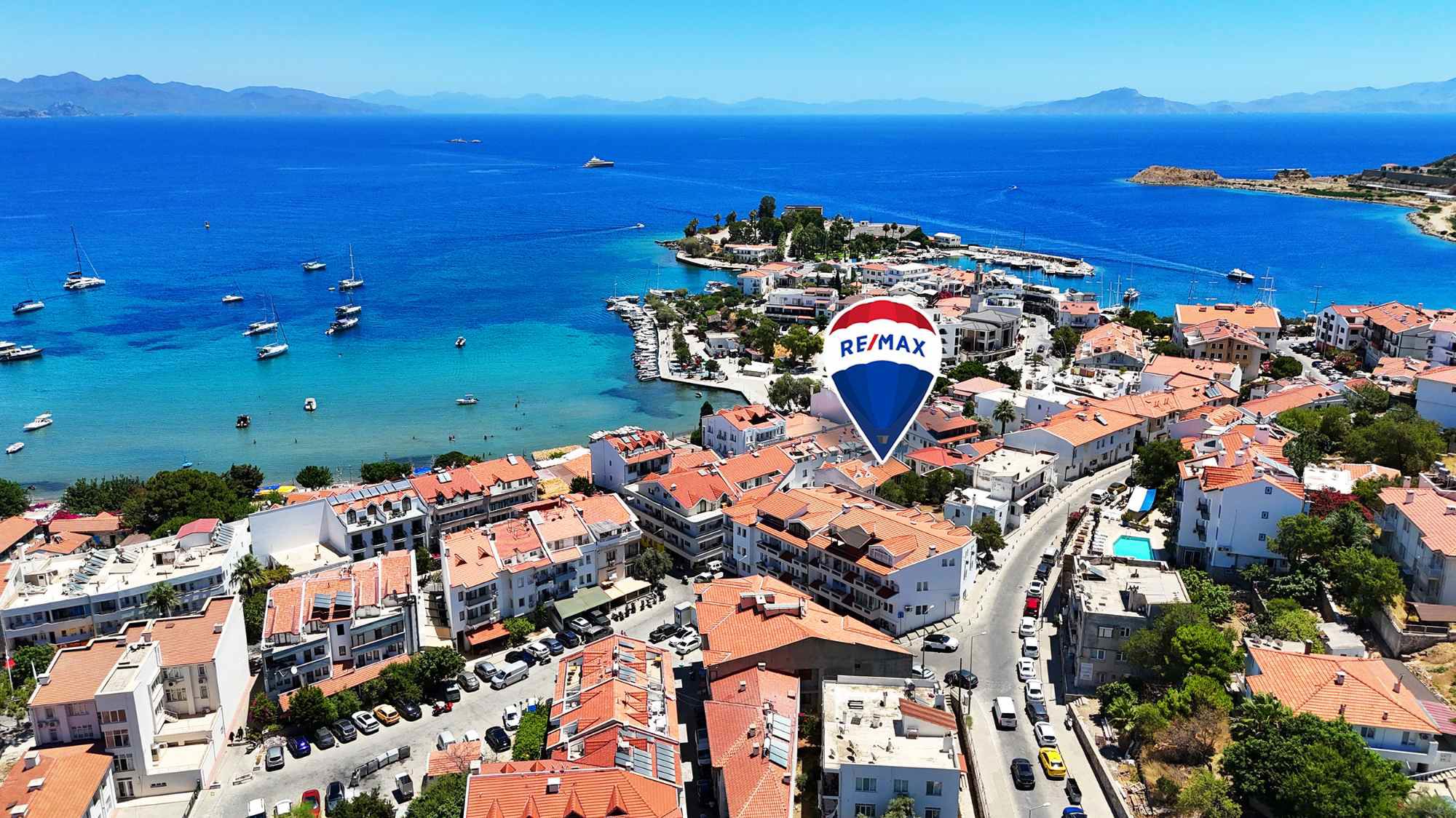 DATÇA TAM MERKEZ'DE | KUMLUK PLAJINA 1 DK MESAFEDE SATILIK 1+1
