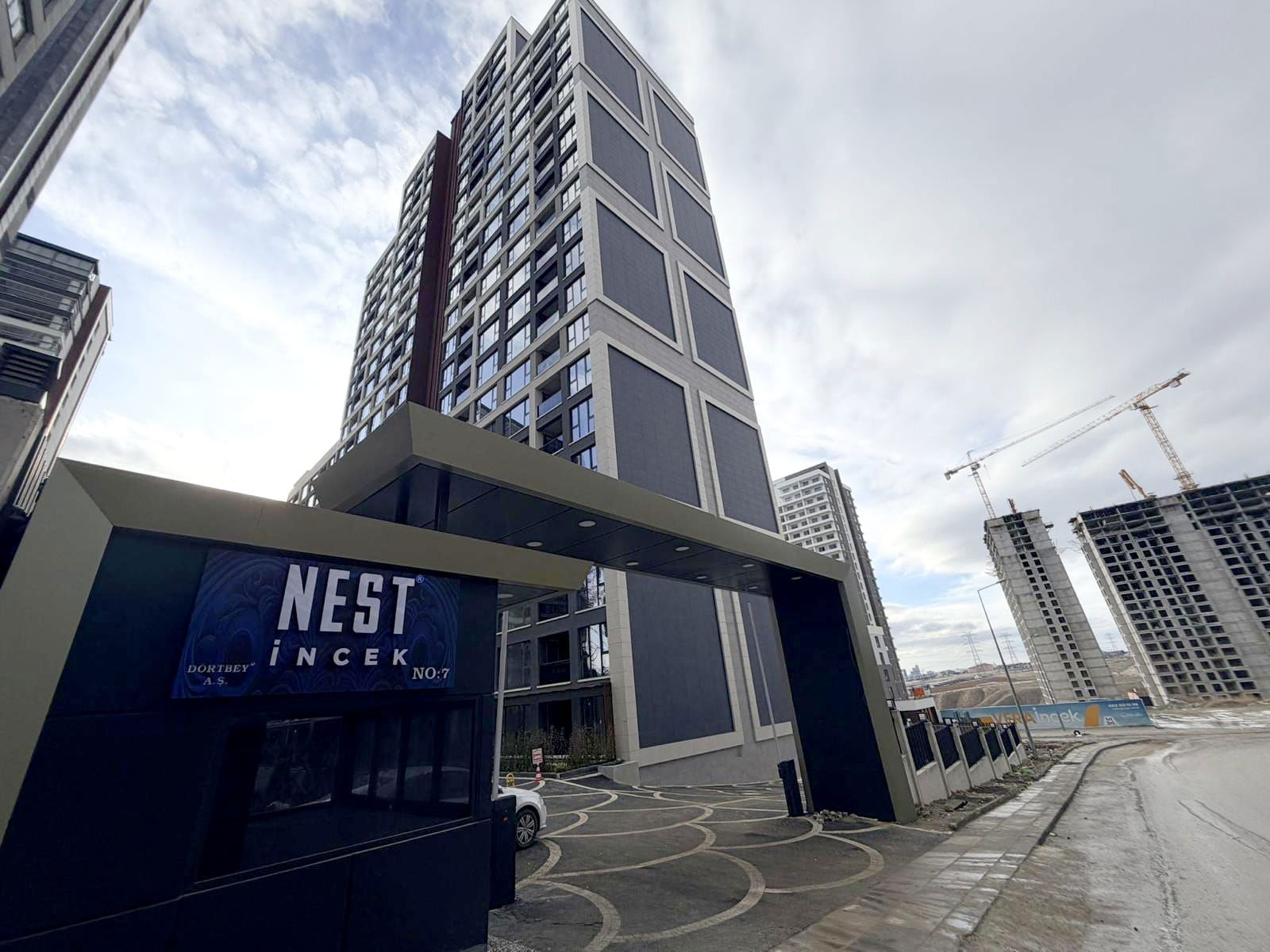 NEST İNCEKDE SIFIR 2+1 KİRALIK DAİRE