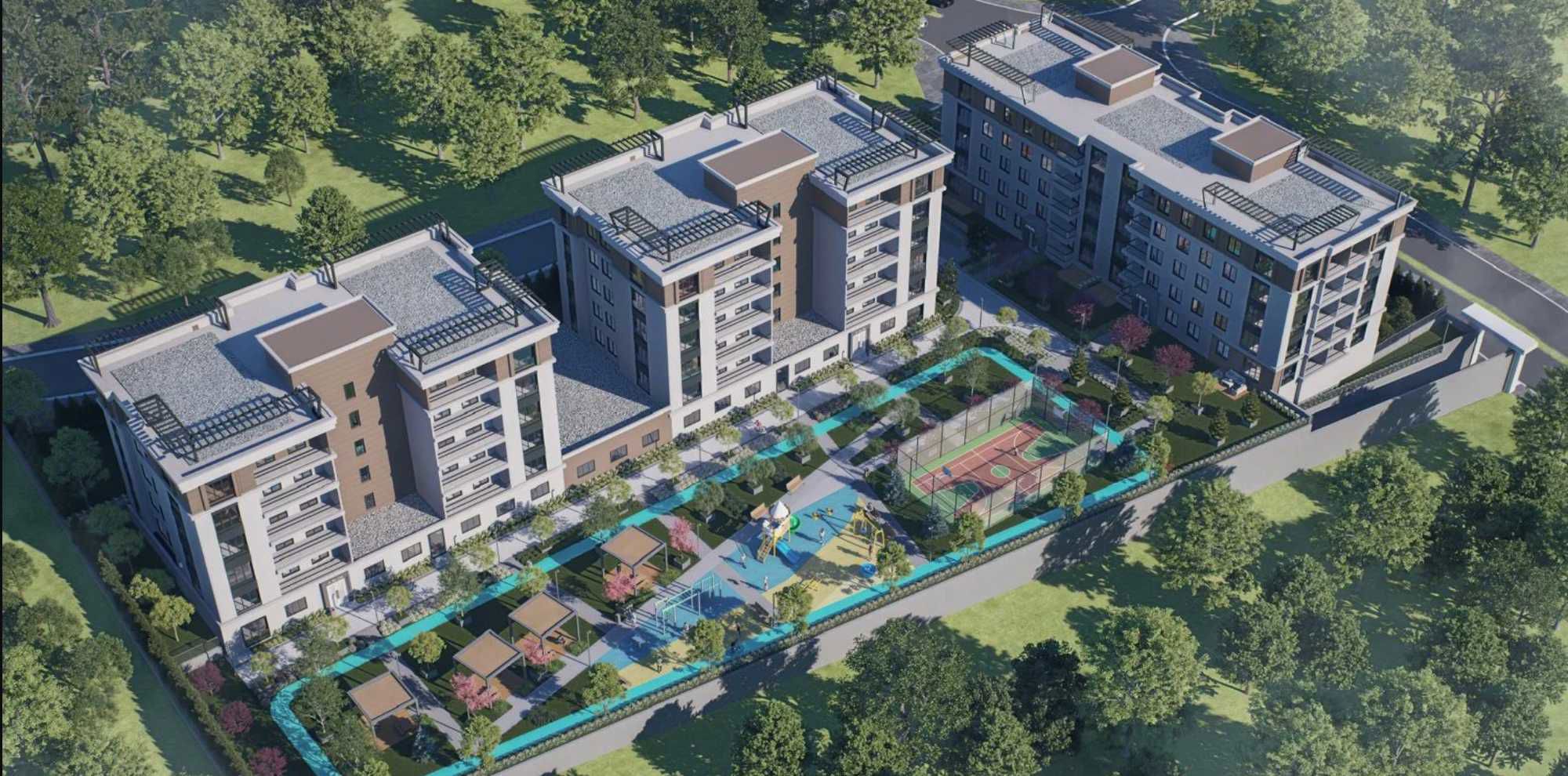 YENI ISTANBUL YENI HAYAT BAŞAKŞEHIR PANAROMA | 2+1 DAİRE