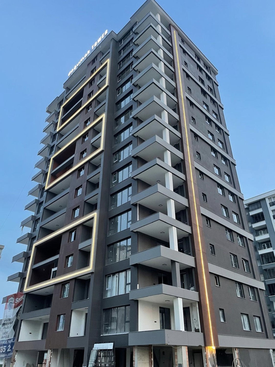 ALANLI DOĞUMAK TOWER 3+1ULTRALÜKS SATILIK DAİRE