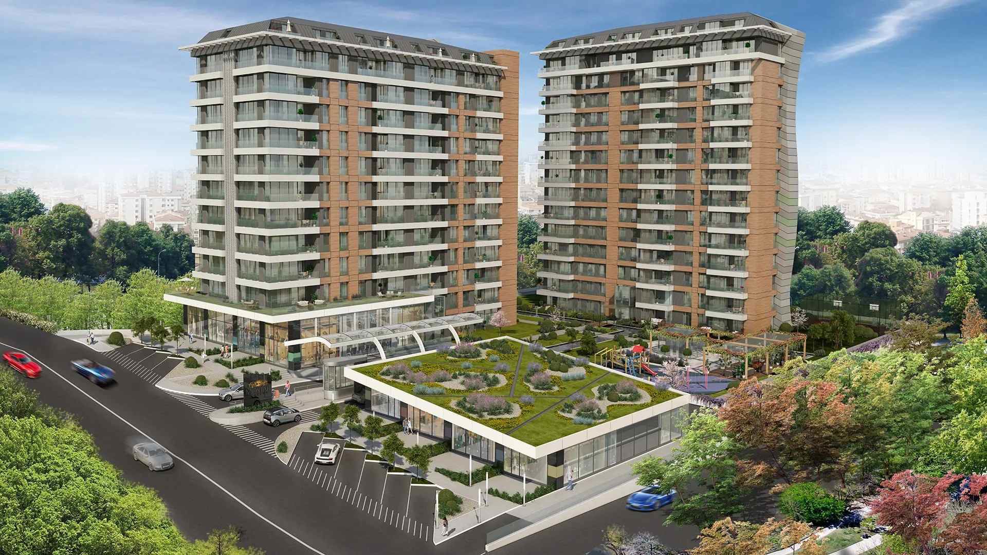 HALKALI ATAKENT SATILIK MOSTAR 3,5+1 OKUL, HASTANE, AVM, METRO HEPSI YÜRÜYÜŞ MESAFESINDE!
