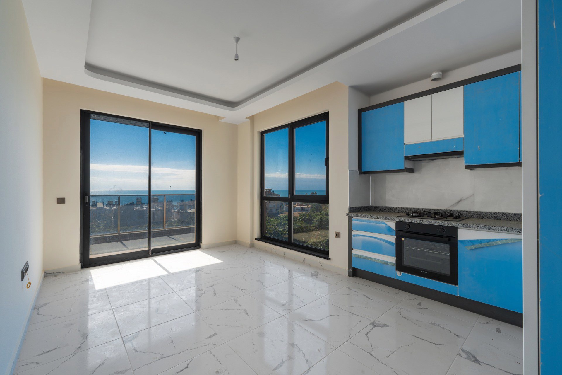ALANYA DINEK MH DENIZ MANZARALI SIFIR 1+1 SATILIK DAIRE