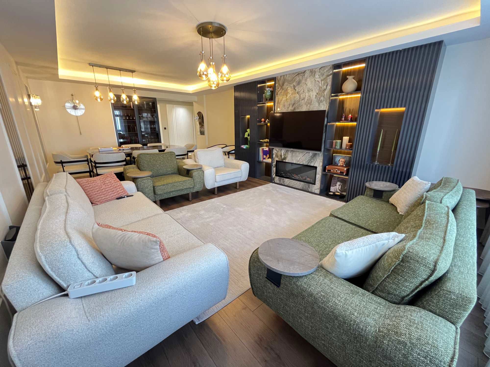 ÇANKAYA DİKMEN BİRİNCİ SINIF LÜKS YAPILI 3+1 SATILIK DAİRE