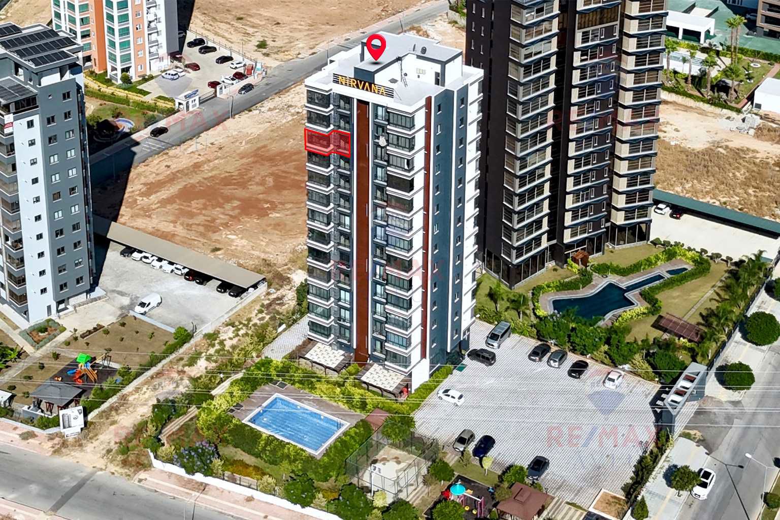 REMAX AVLU'DAN KUZEYKENT NİRVANA SİTESİNDE SATILIK 2+1 DAİRE