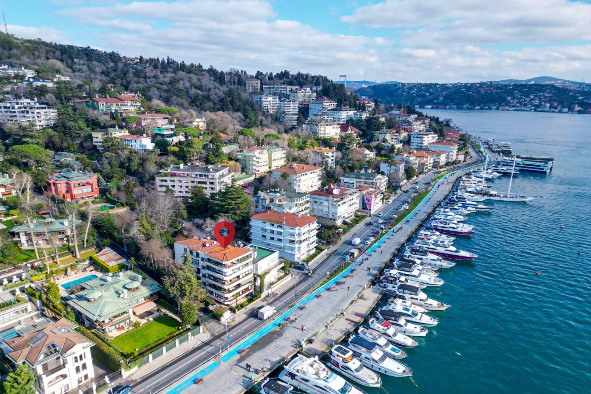 BEBEKTE BOĞAZ HATTINDA AYŞE SULTAN KORUSU GİRİŞİ SATILIK DAİRE