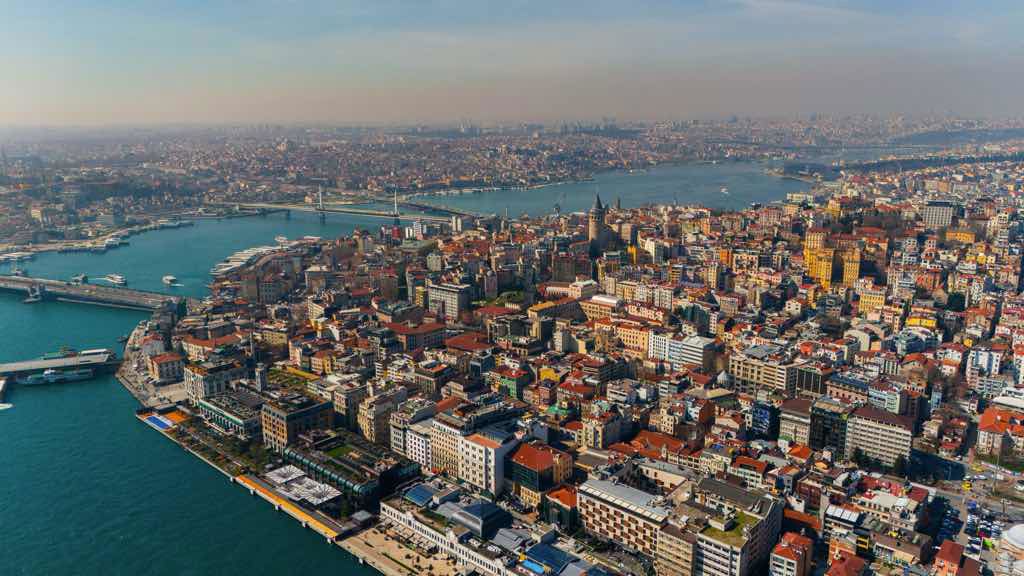GALATAPORT KARŞISI | BOĞAZ MANZARALI 58 M2 TERASLI ÖZEL DUBLEKS