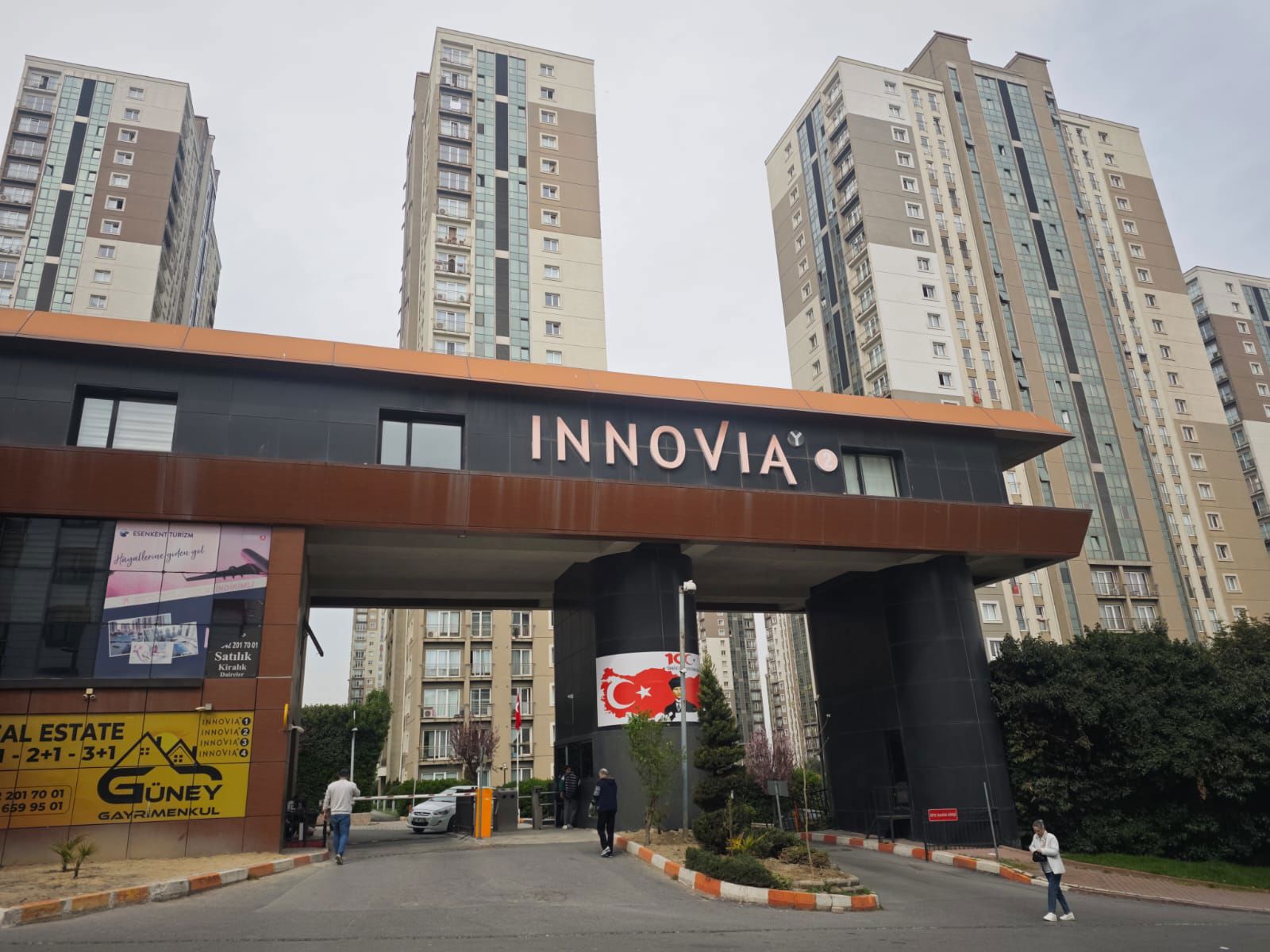 INNOVIA 2'DE SATILIK TERASLI 1+1 DAİRE